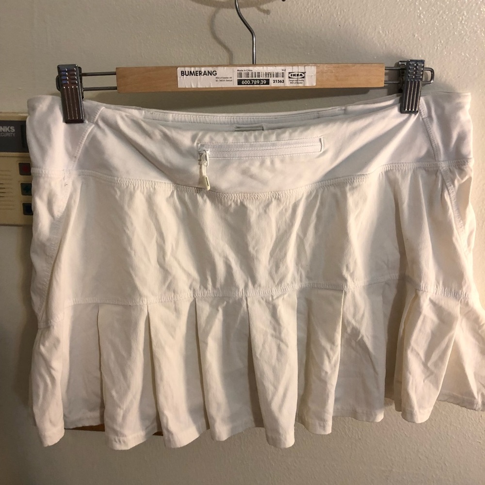 Lululemon White Skirt